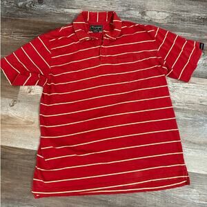 Abercrombie & Fitch.  Vintage short sleeve striped polo size Large men